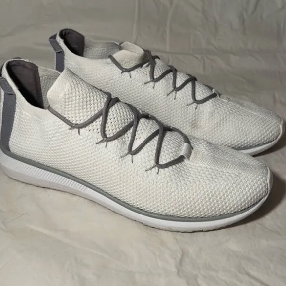 Eileen Fisher Fly Knit Renew Low Top Women Sz 9 Athletic Shoes Sneakers White - Picture 4 of 8